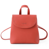 New Women Backpack Fashion Leather Small Bagpack
